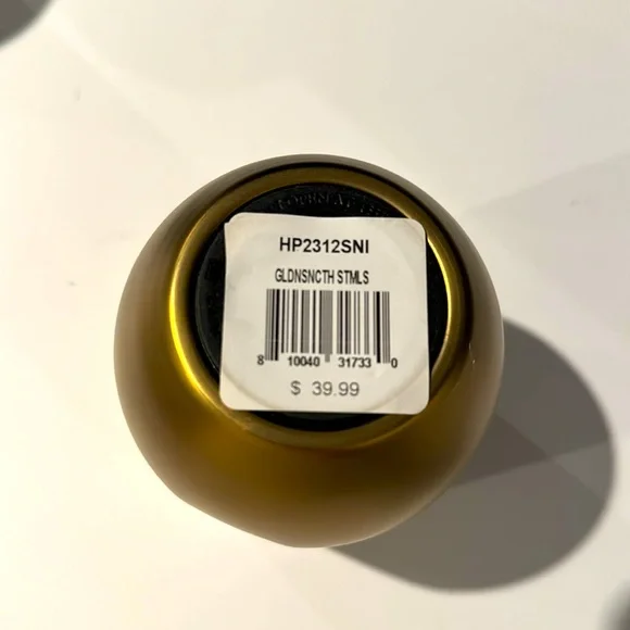 Golden snitch inspired tumbler from corckcicle - Picture 2 of 4